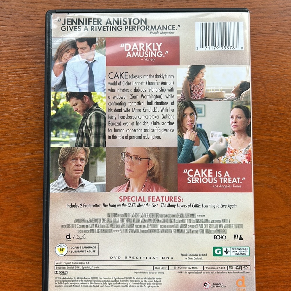 Cake DVD - Picture 3 of 4